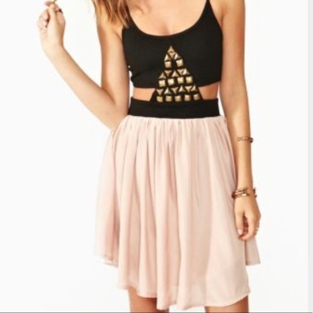 Nasty Gal pyramid dress